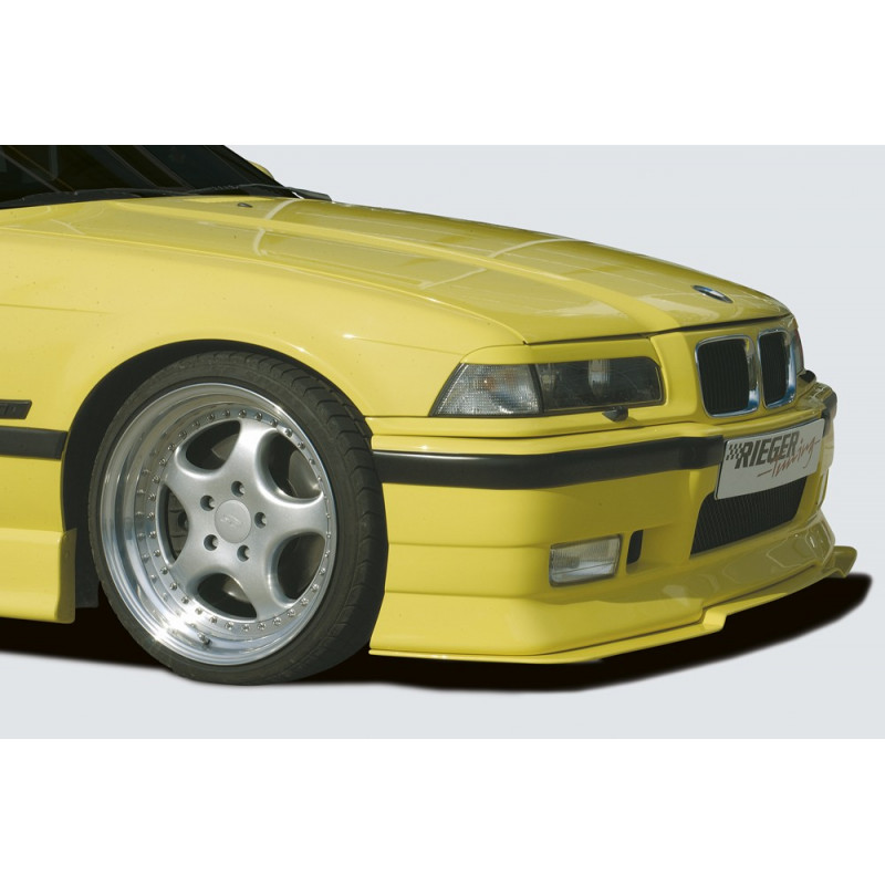 Lame Noir Pour Pare Chocs Avant RT01 Rieger Tuning Pour BMW SERIE 3