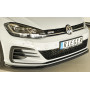 Lame de pare-chocs avant "noir brillant" "Rieger Tuning" pour VOLKSWAGEN GOLF 7