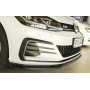 Lame de pare-chocs avant "noir brillant" "Rieger Tuning" pour VOLKSWAGEN GOLF 7