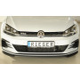 Lame de pare-chocs avant "noir brillant" "Rieger Tuning" pour VOLKSWAGEN GOLF 7