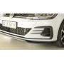 Lame de pare-chocs avant "noir brillant" "Rieger Tuning" pour VOLKSWAGEN GOLF 7