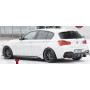 Lame de bas de caisse gauche "noir brillant" "Rieger Tuning" pour BMW SERIE 1 (F20)