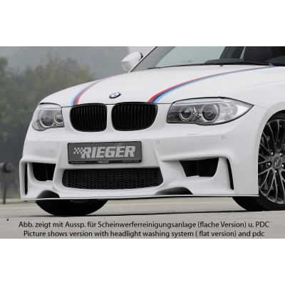 Pare-chocs avant "Rieger Tuning" pour BMW SERIE 1 (E81)