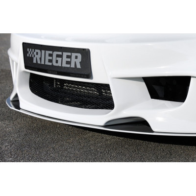 Lame de pare-chocs avant "Carbon-look" "Rieger Tuning" pour BMW SERIE 1 (E87)