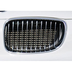 Grille de calandre gauche "Chrome/noir" "Rieger Tuning" pour BMW SERIE 1 (E82)