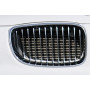 Grille de calandre droite "Chrome/noir" "Rieger Tuning" pour BMW SERIE 1 (E82)