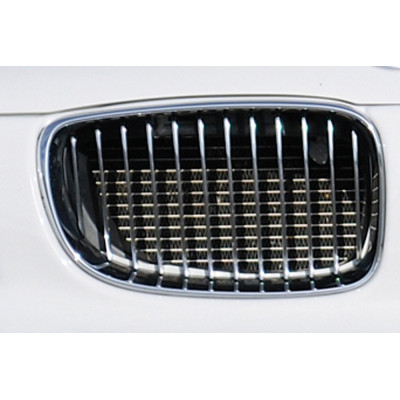 Grille de calandre droite "Chrome/noir" "Rieger Tuning" pour BMW SERIE 1 (E81)