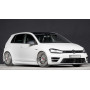 Lame de pare-chocs avant "noir brillant" "Rieger Tuning" pour VOLKSWAGEN GOLF 7