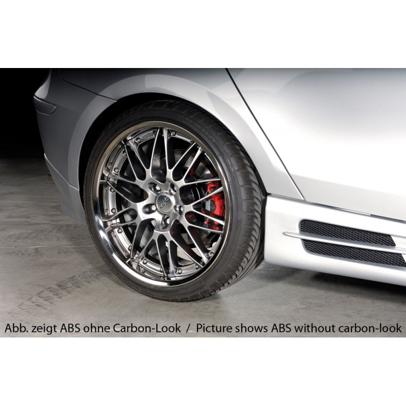 Lame de bas de caisse droite Carbon-look Rieger Tuning pour BMW SERIE 1  (F20)