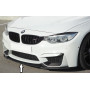 Lame de pare-chocs avant "Carbone véritable" "Rieger Tuning" pour BMW M4 (F82/F83)