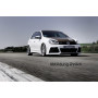 Pare-chocs avant "noir brillant" "Rieger Tuning" pour VOLKSWAGEN GOLF 6