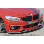 Lame de pare-chocs avant "noir brillant" "Rieger Tuning" pour BMW SERIE 4 (F32/F33)