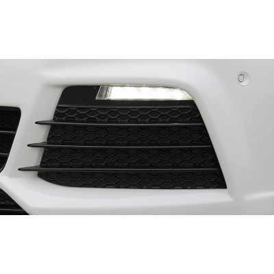 Grille d'aération gauche "noir brillant" "Rieger Tuning" pour VOLKSWAGEN GOLF 6