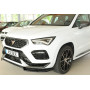 Lame de pare-chocs avant "noir brillant" "Rieger Tuning" pour SEAT ATECA CUPRA (5FP)