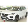 Lame de pare-chocs avant "noir brillant" "Rieger Tuning" pour SEAT ATECA CUPRA (5FP)