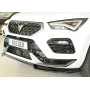 Lame de pare-chocs avant "noir brillant" "Rieger Tuning" pour SEAT ATECA CUPRA (5FP)