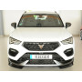 Lame de pare-chocs avant "noir brillant" "Rieger Tuning" pour SEAT ATECA CUPRA (5FP)