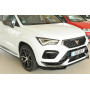 Lame de pare-chocs avant "noir brillant" "Rieger Tuning" pour SEAT ATECA CUPRA (5FP)