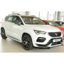 Lame de pare-chocs avant "noir brillant" "Rieger Tuning" pour SEAT ATECA CUPRA (5FP)