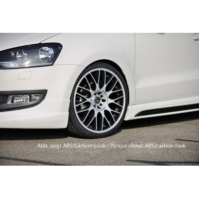 Ajout de pare-chocs avant Rieger Tuning pour VOLKSWAGEN POLO 6 (6R) GTI