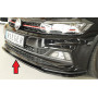 Lame de pare-chocs avant "noir brillant" "Rieger Tuning" pour VOLKSWAGEN POLO GTI (AW)