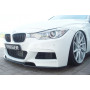 Lame de pare-chocs avant "noir brillant" "Rieger Tuning" pour BMW SERIE 3 (F30/F31)