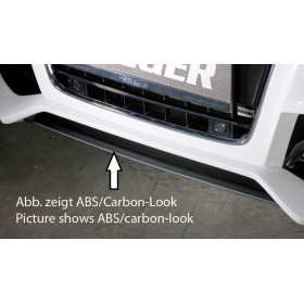 Lame de pare-chocs avant "Carbon look" "Rieger Tuning" pour AUDI S5 (B8/B81)