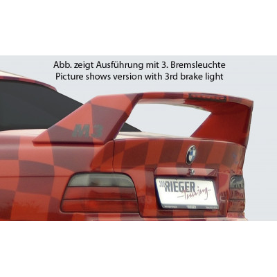 Aileron arrière "sans 3ème feux stop" "Rieger Tuning" BMW SERIE 3 (E36)