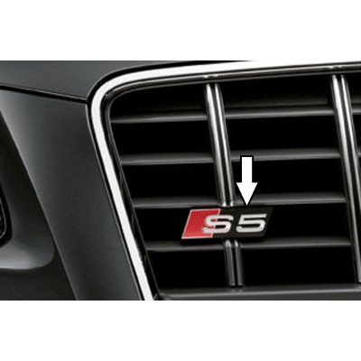 Logo S5 pour calandre "Rieger Tuning" pour AUDI S5 (B8/B81)