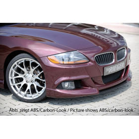 Lame pour pare-chocs avant "noir" "Rieger Tuning" pour BMW Z4 (E85)