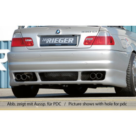 Pare-chocs arrière "Rieger Tuning" pour BMW SERIE 3 (E46)