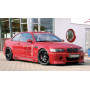 Lame de coin de pare-chocs avant "noir" "Rieger Tuning" pour BMW SERIE 3 (E46)