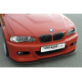 Lame pour pare-chocs avant "noir" "Rieger Tuning" pour BMW SERIE 3 (E46)