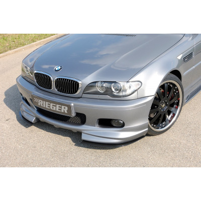 Ajout de pare-chocs avant "Rieger Tuning" pour BMW SERIE 3 (E46)