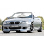 Lame pour coin d'ajout de pare-chocs avant "noir" "Rieger Tuning" pour BMW SERIE 3 (E46)