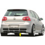 Diffuseur pour ajout de pare-chocs arrière "Carbon look" "Rieger Tuning" pour VOLKSWAGEN GOLF 5