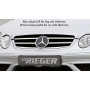 Grille de calandre "Rieger Tuning" pour MERCEDES CLK (W209)