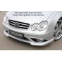 Grille de calandre "Rieger Tuning" pour MERCEDES CLK (W209)