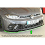 Lame de pare-chocs avant "noir brillant" "Rieger Tuning" pour VOLKSWAGEN POLO GTI (AW)