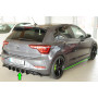 Diffuseur de pare-chocs arrière "Noir brillant" "Rieger Tuning" pour VOLKSWAGEN POLO R-Line (AW)