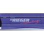 Autocollant bas de caisse en 3 parties "Rieger Tuning" noir/rouge 85x22 cm