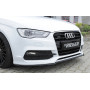 DESTOCKAGE - Lame de pare-chocs avant "noir brillant" "Rieger Tuning" pour AUDI S3 (8V)