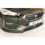 Lame de pare-chocs avant "noir" "Rieger Tuning" pour CUPRA LEON TYPE KL