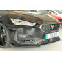 Lame de pare-chocs avant "noir" "Rieger Tuning" pour CUPRA LEON TYPE KL