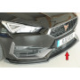 Lame de pare-chocs avant "noir" "Rieger Tuning" pour CUPRA LEON TYPE KL