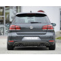 Diffuseur de pare-chocs arrière "Noir brillant" "Rieger Tuning" pour VOLKSWAGEN GOLF 6