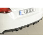 DESTOCKAGE - Diffuseur de pare-chocs arrière "noir brillant" "Rieger Tuning" pour AUDI TT / TTS (8J-FV / 8S)