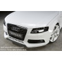 Lame de pare-chocs avant "noir" "Rieger Tuning" pour AUDI A4 (B8/B81)