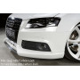 Lame de pare-chocs avant "noir" "Rieger Tuning" pour AUDI A4 (B8/B81)