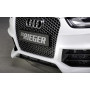 Lame de pare-chocs avant "noir" "Rieger Tuning" pour AUDI A4 (B8/B81)